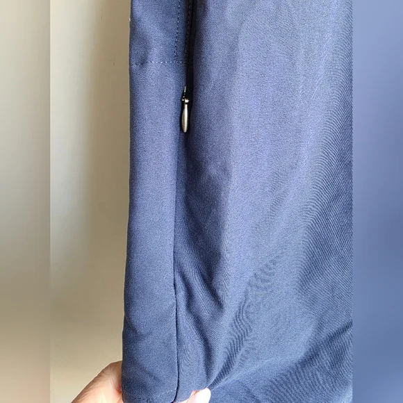 KUHL Trekr Kapri Hiking Pants Blue Ruched Side Cinch Cargo Size 8 - Picture 5 of 16